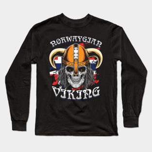 Vikings : Viking Northmen Axe Scandinavia Warrior Gift Long Sleeve T-Shirt